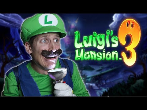 Luigi's Mansion 3 IN REAL LIFE