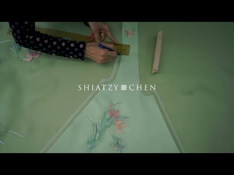 SHIATZY CHEN│夏姿．陳│楊紫瓊結婚禮服工藝製作