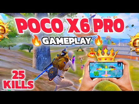 Poco x6 pro 🔥 90 fps rush gameplay 3.1 update 🔥