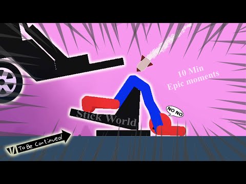 10 Min Best falls | Stickman Dismounting funny and epic moments | Like a boss compilation #669