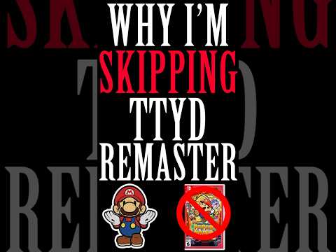 Why I’m Skipping Paper Mario Thousand Year Door Remake #papermariothethousandyeardoor