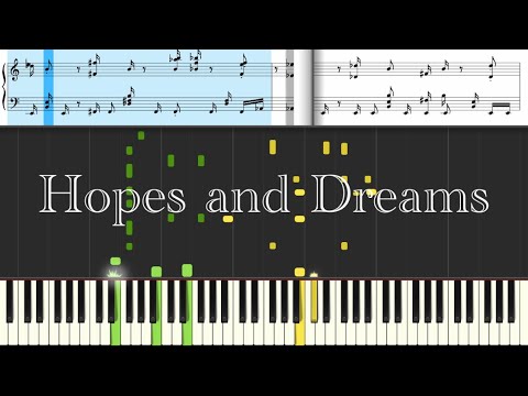 【UNDERTALE】夢と希望(Hopes and Dreams)を採譜し直してみた