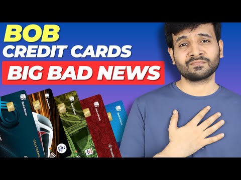 Bank of Baroda Credit Card MASSIVE DEVALUATION | Bad News