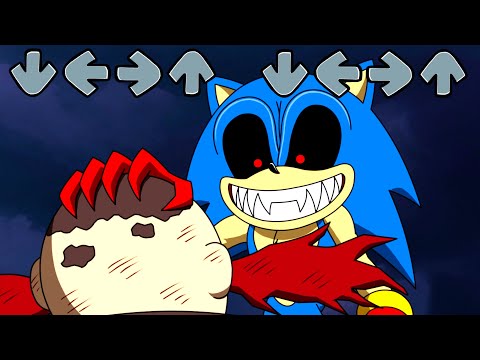 HORROR Sonic EXE Friday Night Funkin' be like KILLS Dr.Eggman - FNF