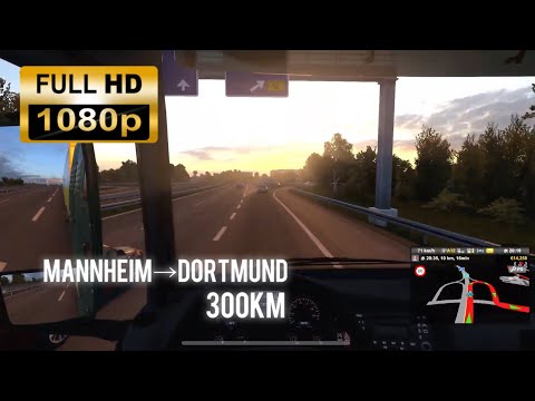 ASMR track driving #3【ETS2】