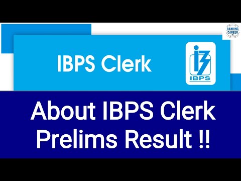 About IBPS Clerk Prelims Result&Mains Exam date !!