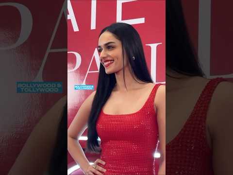 Manushi Chhillar in a red gown 😍😍😍 ##manushichhillar #shortvideo #shorts #youtubeshorts