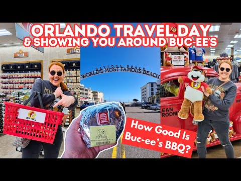 Orlando Travel Day - Buc-ee's, Daytona & What We'll Be Doing In Orlando