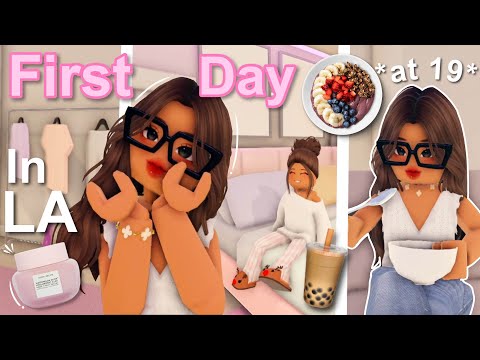 First Day Living ALONE at 19 **LOS ANGELES** | Roblox Berry Avenue Roleplay