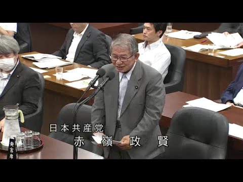 赤嶺政賢　(北方)参考人質疑・納沙布岬の祈りの火・沖縄県の最南端の波照間島から採火・失ったものがいかに大きいか・返還運動・展望のない運動・ウクライナ侵略・日本を非友好的な国･地域の一つ他