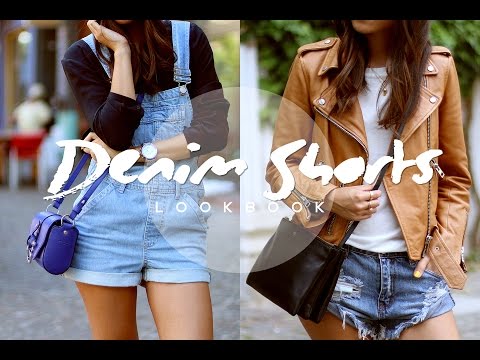 LOOKBOOK - Two ways to wear denim shorts