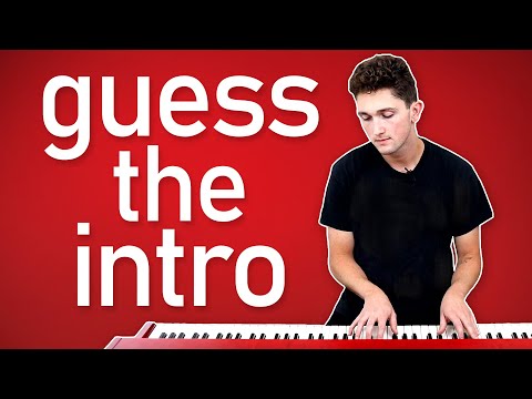 Name the song from the piano intro!