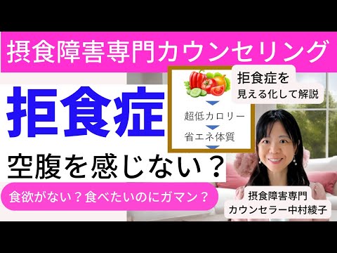 【拒食症の食欲】食べたくないのか、食べられないのか。胃腸機能の低下/食べたい欲求のガマン