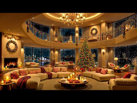 Christmas Jazz 2025 in Luxury Apartment Ambience 🎄 Ethereal Piano Jazz Music to Relax, Stress Relief