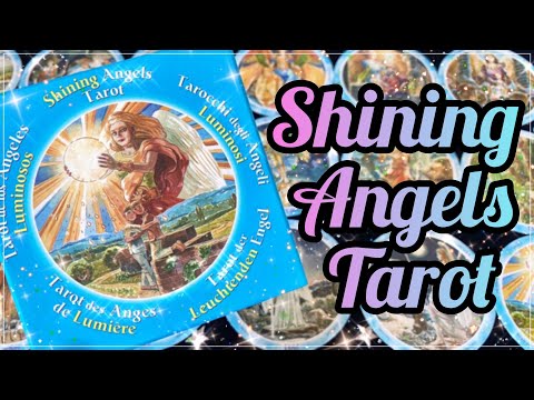 🎁開封🎁シャイニングエンジェルタロット👼 Shining Angels Tarot Unboxing & Flip-Through✨✨