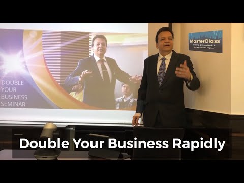 DOUBLE YOUR BUSINESS RAPIDLY USING A PROVEN SYSTEM