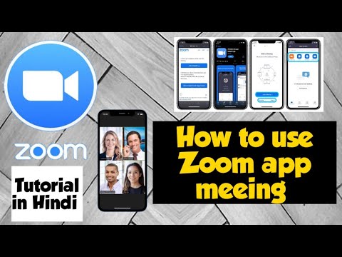 How to Use Zoom Online Meetings - Beginner's Guide in Hindi Best Video Conferencing Platform II TF