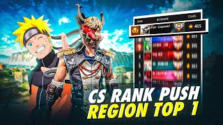 Come Back !!!!!! Cs Rank Push To Top 1 GrandMaster 🔥 With Highest Streak Ever 🤯 Garena - Free Fire