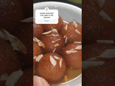 how to make #gulabjamun without cracks. Watch full video in the channel..