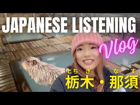 Nasu Tochigi Vlog |Japanese Listening | 47 prefecture vlog series