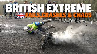 British Extreme Enduro Madness: Crashes, Fails & Highlights!