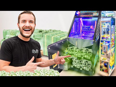 Our NEW Coin Pusher & Claw Machine Made SO MUCH Money!