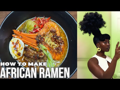 How to Make African Ramen: Easy Fusion Recipe | Kristline's Show - Ep 16