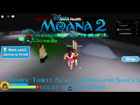 Moana's return to ROBLOX! Episode 37 | Moana and Simea's quest to stop Jenna