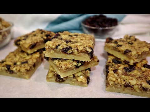 Butter Tart Squares Recipe | Butter Tart Bars