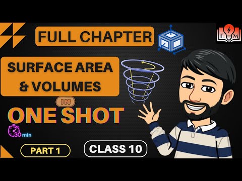 Class 10 Surface Area and Volume | One Shot Class 10 | Class 10 Math Important Question | Board 2024