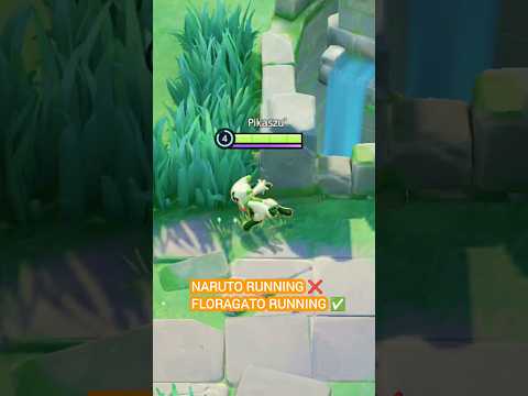 Naruto or Floragato Running 🏃 Pokémon Unite