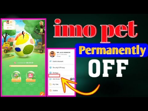 How to permanently delete imo pet | imo pet off কিভবে করবেন