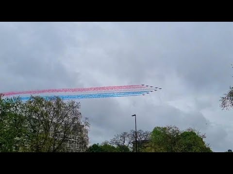 King Charles Flypast - Coronation Flyover