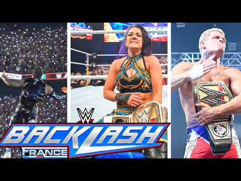 WWE BACKLASH 2024 WAS SURPRISINGLY AMAZING!!