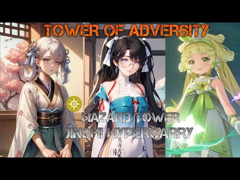 TOWER OF ADVERSITY: 1.4 RERUN 🌟| HAZARD TOWER ⚔️|C0R1 JINSHI 🐉- ZHEZHI 🌿- VERINA 🌊| WUTHERING WAVES🎮