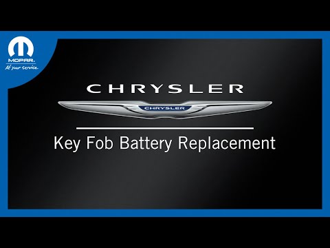 Key Fob Battery Replacement | How To | 2025 Chrysler Pacifica Hybrid