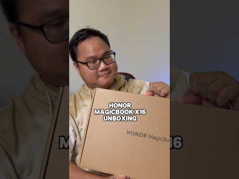 Honor Magicbook X16 2024 unboxing malaysia  #amadzahry #honormalaysia