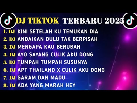 DJ TIKTOK TERBARU 2025 || DJ KINI SETELAH KU TEMUKAN DIA || DJ ANDAIKAN DULU TAK BERPISAH