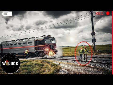 100 Shocking Moments Of Train Crash Compilation Caught On Camera Before 2025!