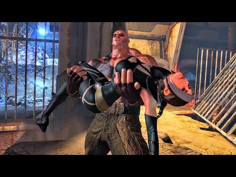 Blockbuster Captures Rogue in Genosha's Prison (Deadpool Game)