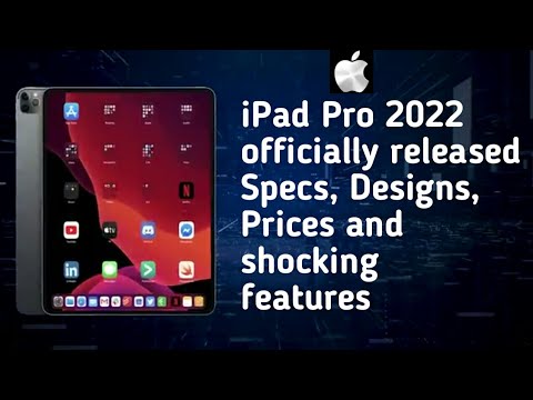 iPad pro 2022 officially released specs design and features | #iPadPro #AppleiPadPro2022 #AppleiPad