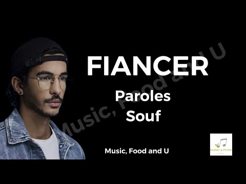 Souf - Fiancer (Paroles/Lyrics vidéo) piano remix