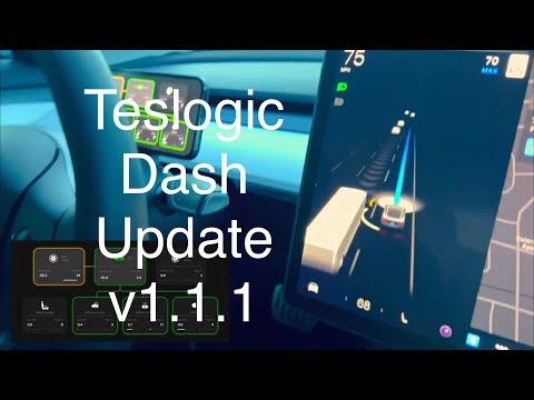 Major App Updates for Teslogic Dash Instrument Cluster for Tesla Model 3 and Y | September 2022