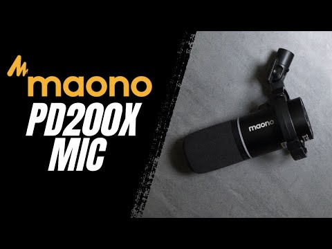 The Best Mic For The Price? - Maono PD200X  Dynamic Microphone #maonomicrophone #maonoPD200x