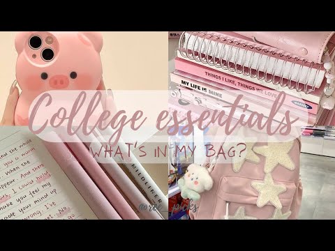 What's in my bag?|College essentials for girls|things to carry in your bag