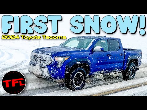 The New 2024 Toyota Tacoma Is a Real Eye-Opener In The Snow AND Mud!