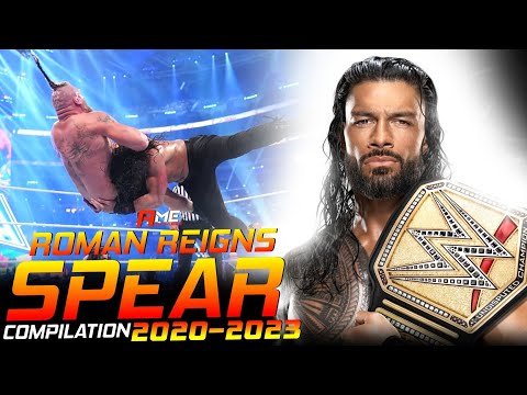 WWE ROMAN REIGNS - SPEAR COMPILATION 2020-2023 || BY ACKNOWLEDGE ME