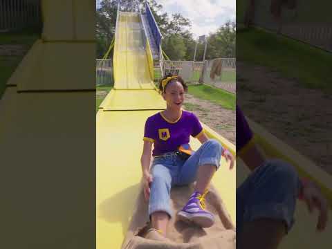 Meekah On The Big Yellow Slide! #shorts