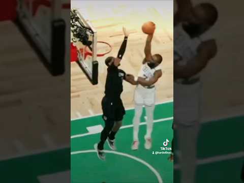 Jalen Brown Throws it down #dunk #nba #Celtics