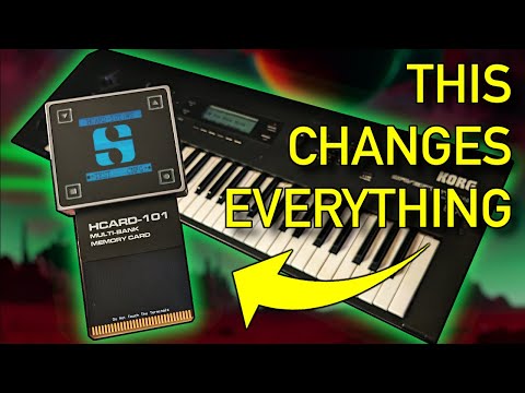 HYPERSYNTH HCARD-101 Memory Card: Live Demo with Korg Wavestation EX